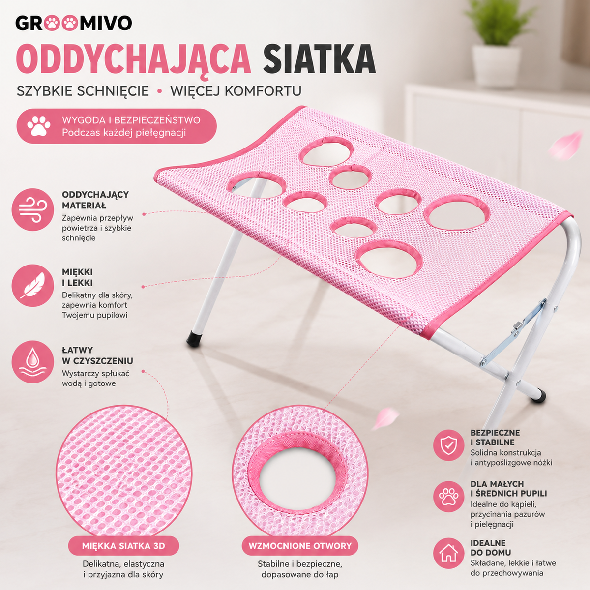 Grooming Stand | Stojak do pielęgnacji pupila